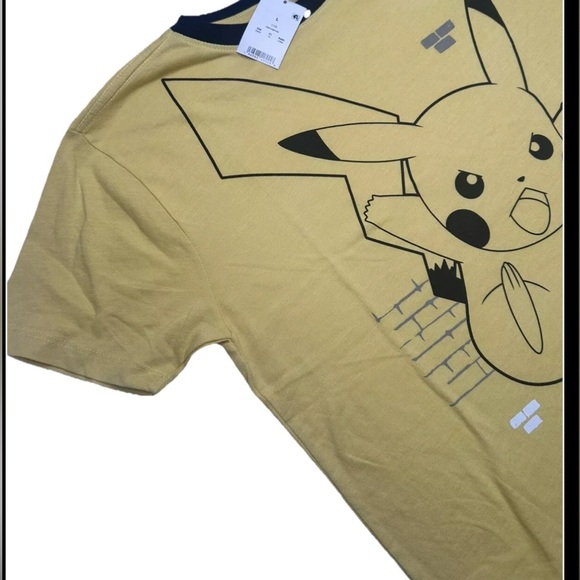 Yellow Pikachu Kids T-Shirt - Picture 2 of 11